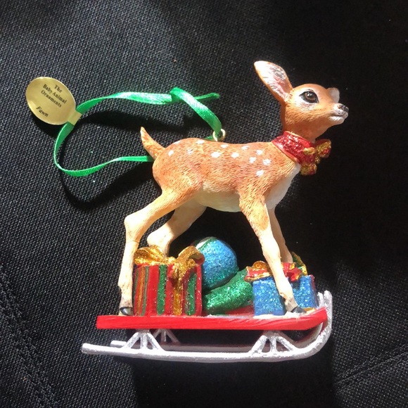 Vintage Danbury Mint-The Baby Animal ornament -Fawn - Picture 12 of 12